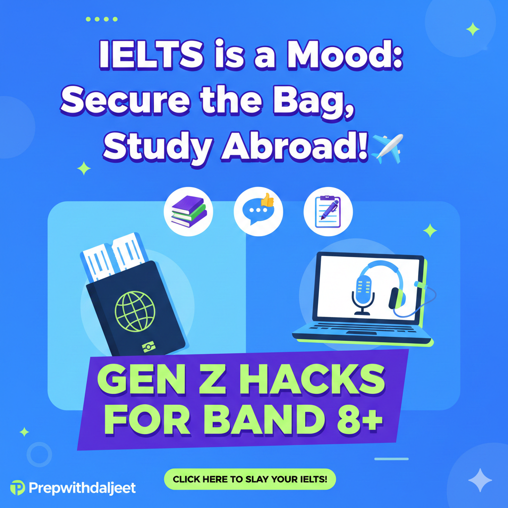 IELTS is a Mood: How to Secure the Bag and Study Abroad in 2026