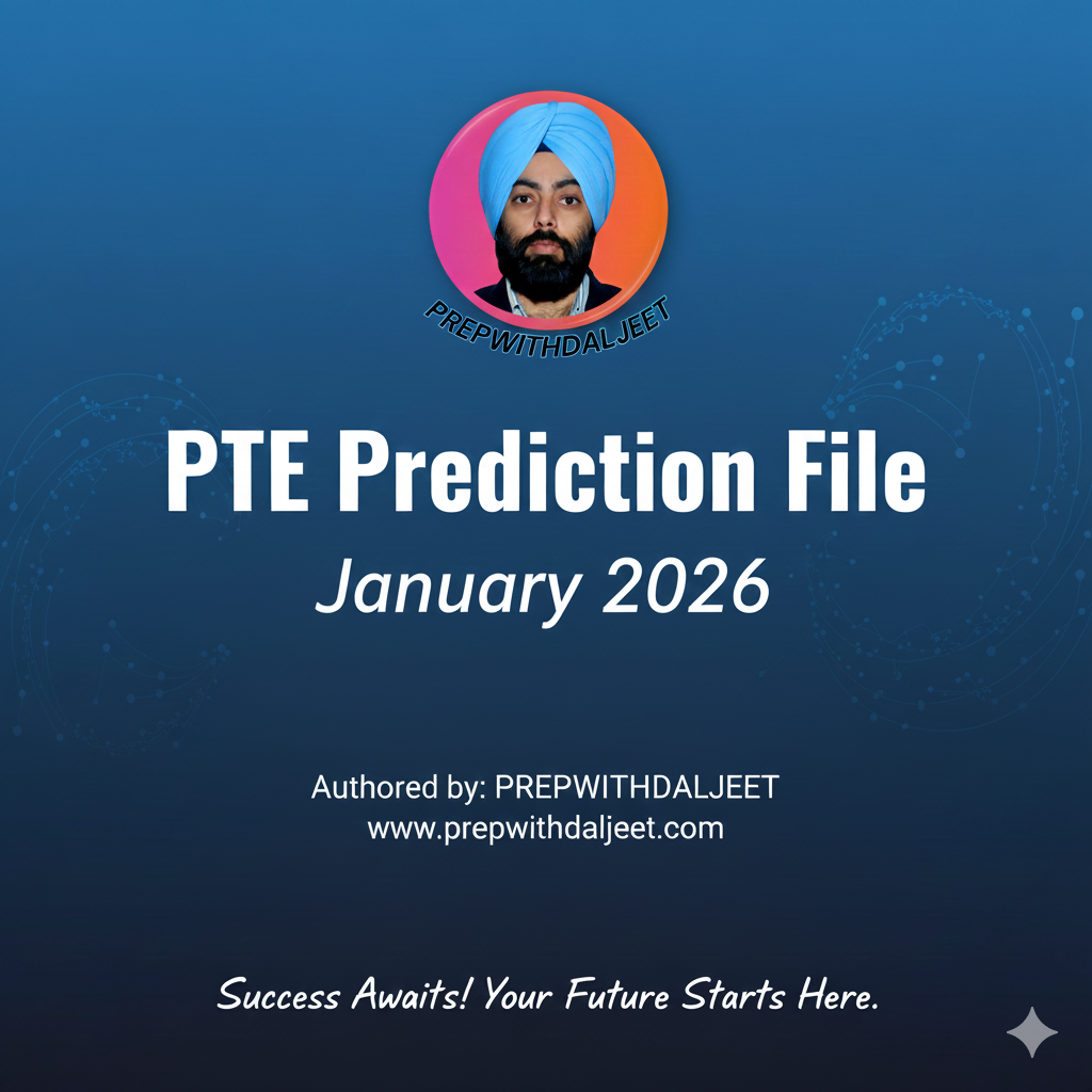 PTE January 2026 Prediction File – Now Available!